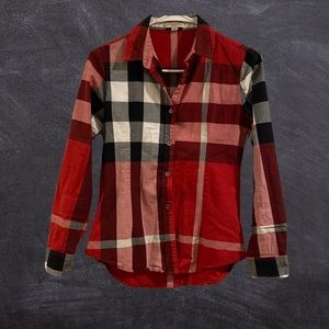 YEEHAW BURBERRY FITTED FLANNEL